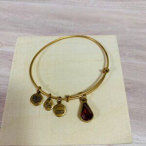 Alex And Ani July Bracelet Ruby Energy Charms